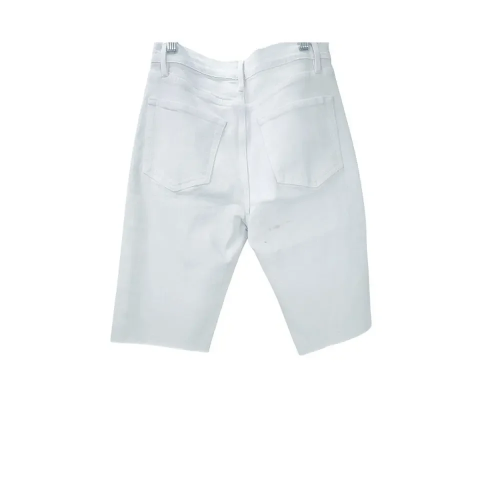 FRAME Women's Blanc Le Vintage Bermuda Shorts Size 26 NWT